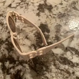 Bally | Accessories | Bally Cream Colored Double B Oversized 